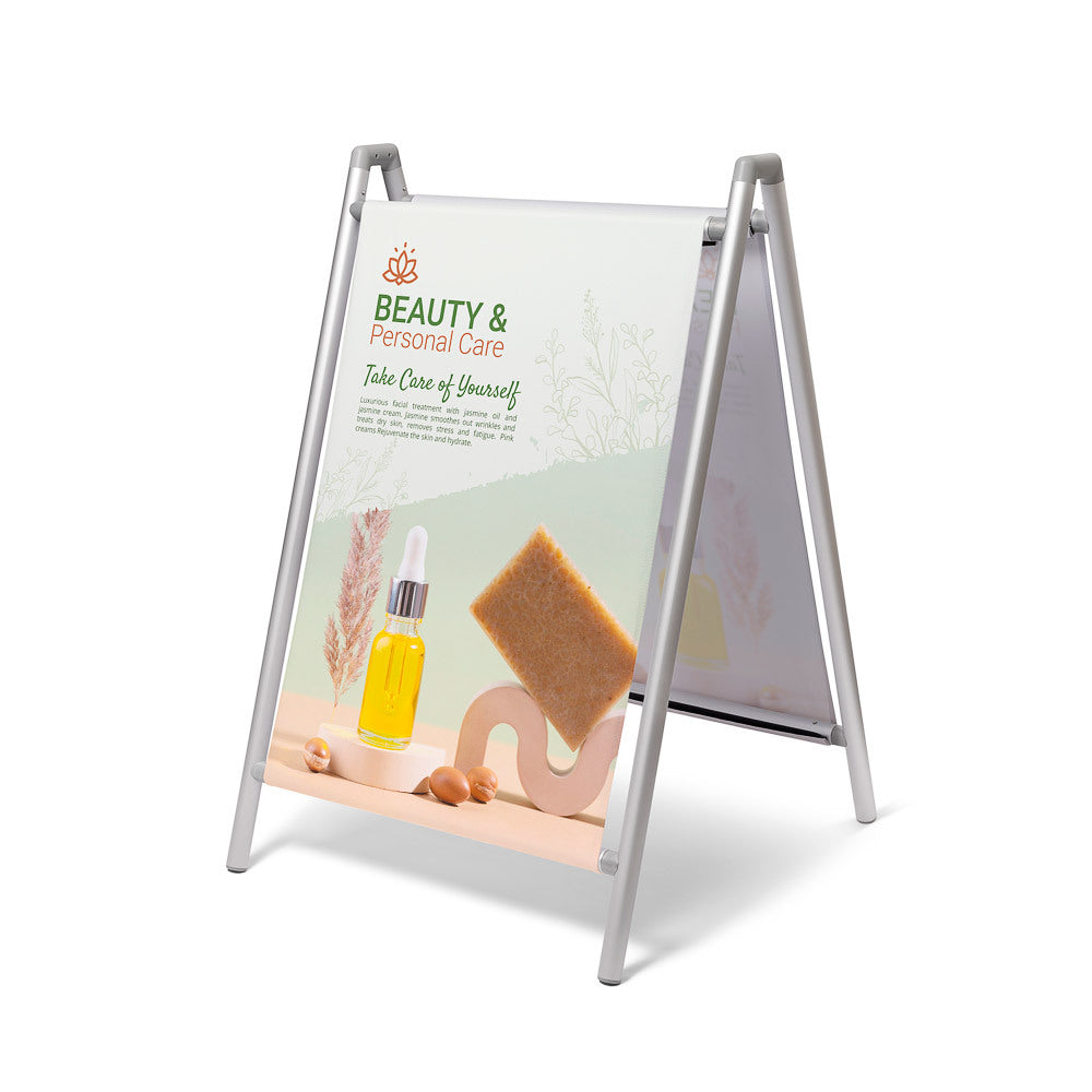 Custom Printed A-Board Fabric Move A1