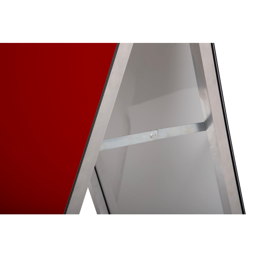 Custom Printed Set of Aboard Stick-On Format 500x700mm Legs and Universal Velcro — view 3
