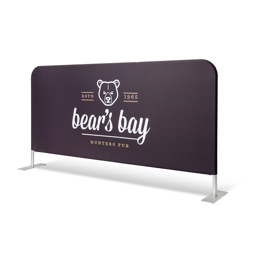 Custom Printed Zipper Barrier 198 x 107 cm