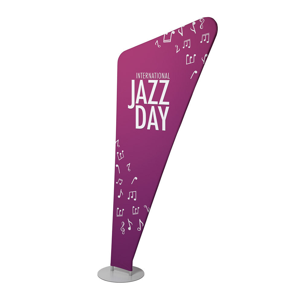 Custom Printed Zipper-Banner Triangle