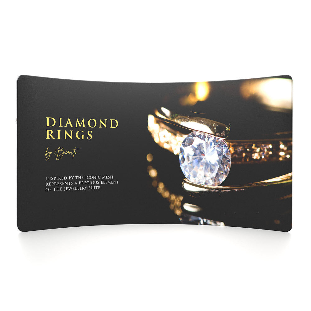 Custom Printed Zipper-Wall Curved 400 x 230 cm