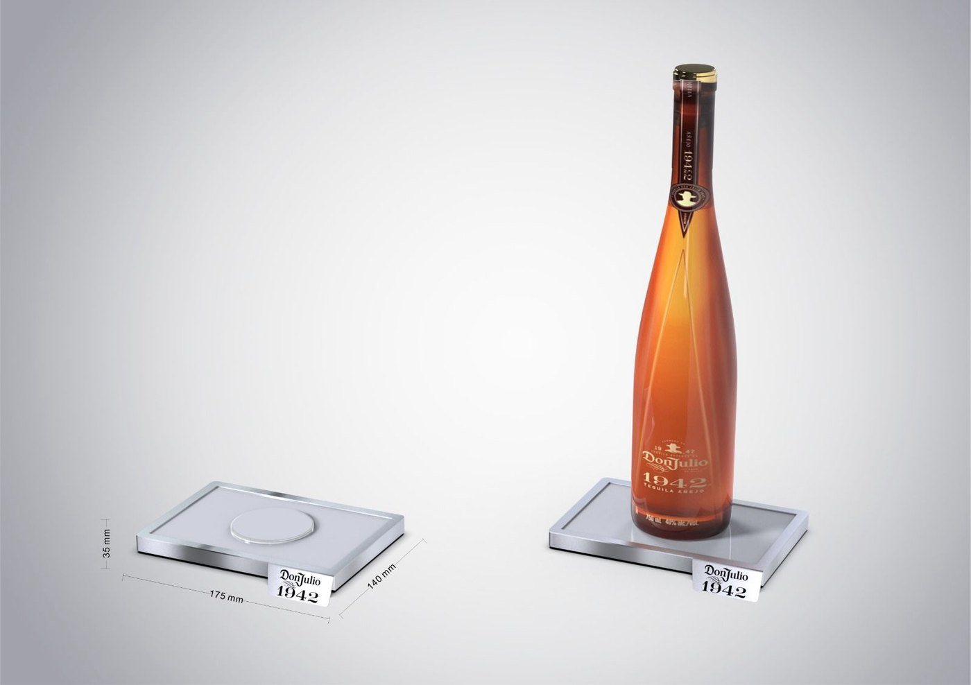 Concepto de herramienta de visibilidad backbar para Diageo